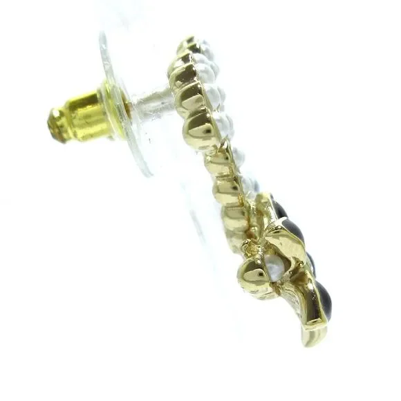 Auth Chanel Coco Gold White Black #111116C83B - Picture 2 of 8